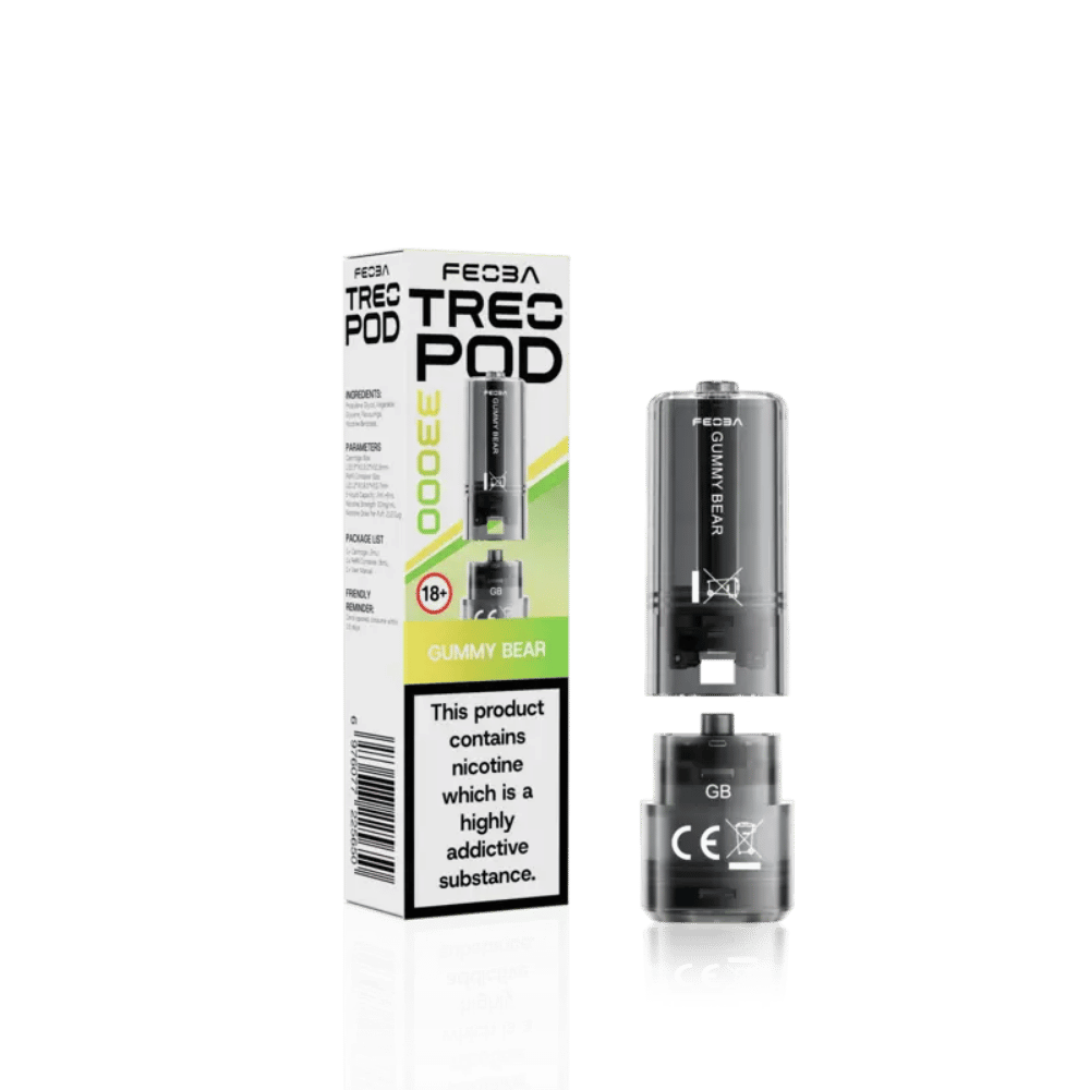 Feoba Treo 33K Gummy Bear prefilled pod vape kit