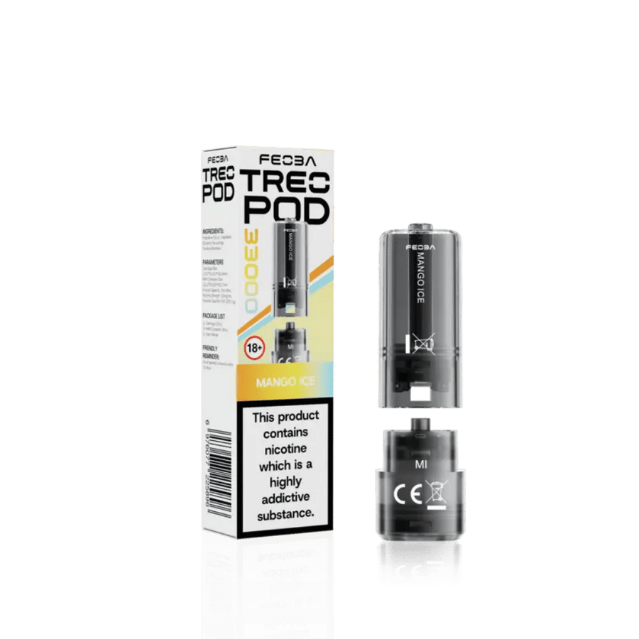 Feoba Treo 33K Mango Ice prefilled pod vape kit