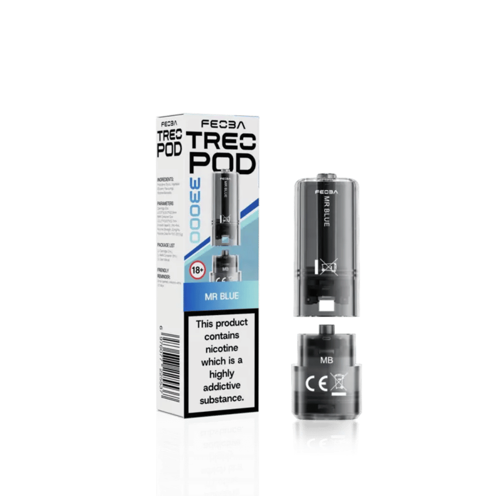 Feoba Treo 33K Mr Blue prefilled pod vape kit
