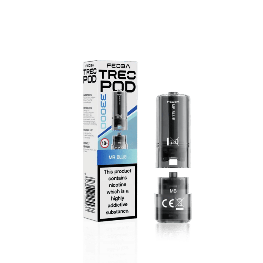 Feoba Treo 33K Mr Blue prefilled pod vape kit