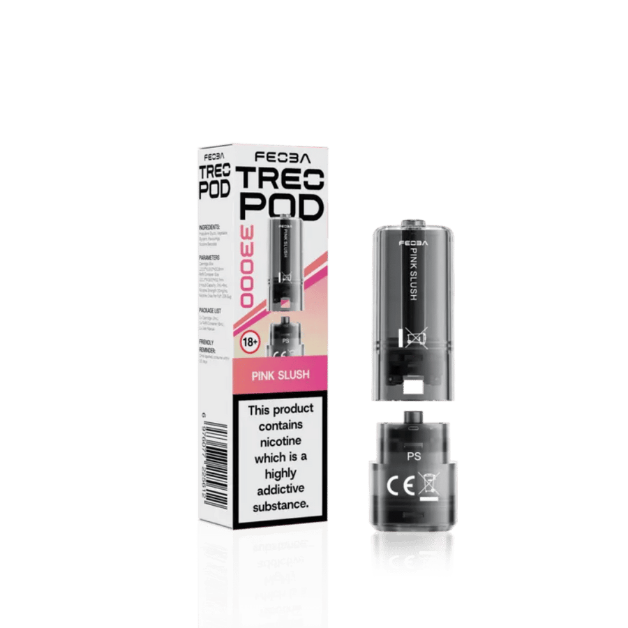 Feoba Treo 33K Pink Slush prefilled pod vape kit