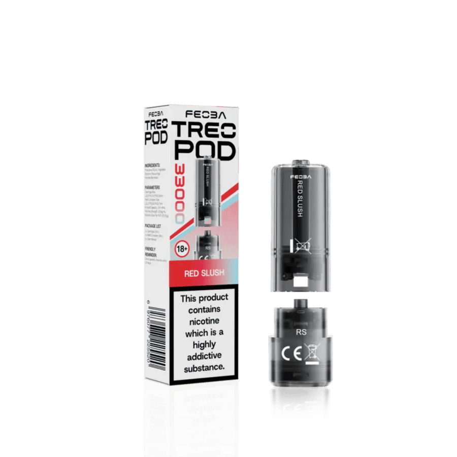 Feoba Treo 33K Red Slush prefilled pod vape kit