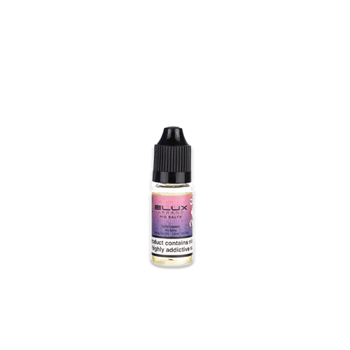 Elux Nic Salt Fizzy Cherry 10ml 20mg e-liquid bottle dark cherry carbonated sparkling