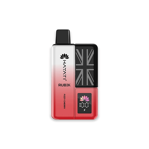 Hayati Rubik 7000 Puffs Fizzy Cherry compact carbonated cherry rechargeable pod kit