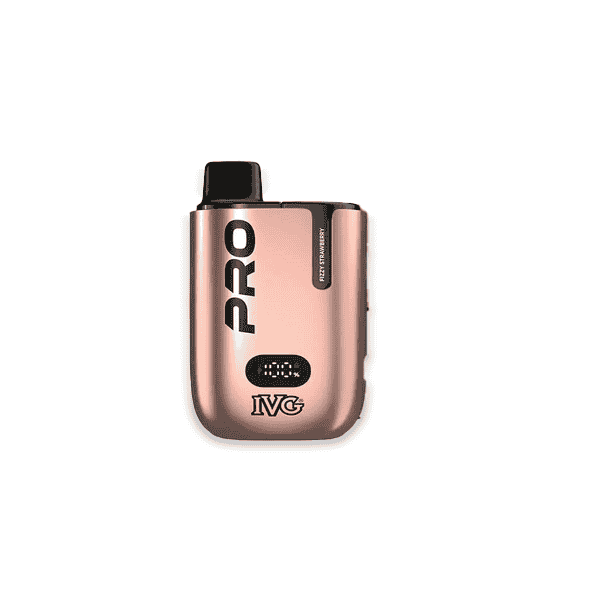 IVG Pro 10000 Fizzy Strawberry 10K puff sparkling strawberry drink pod kit