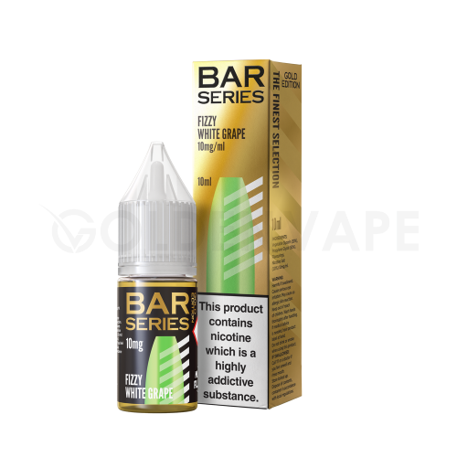 Bar Series Nic Salt Fizzy White Grape Gold UK