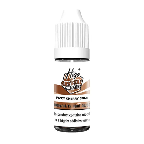 Higo Nic Salt Crystal Fizzy Cherry Cola UK