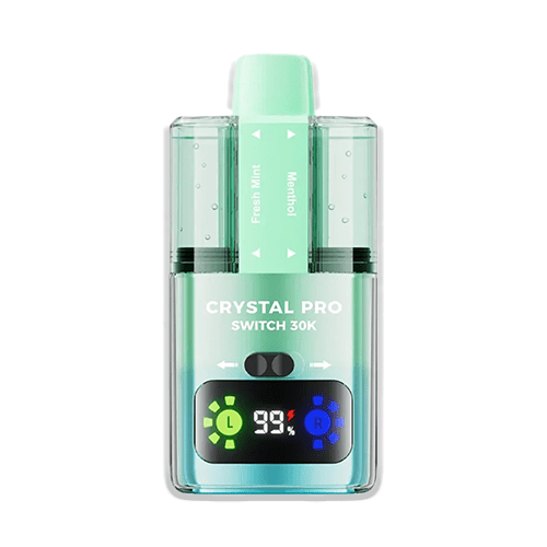 Crystal Pro Switch 30K Fresh Mint Menthol dual herbal mint pure cold pod kit