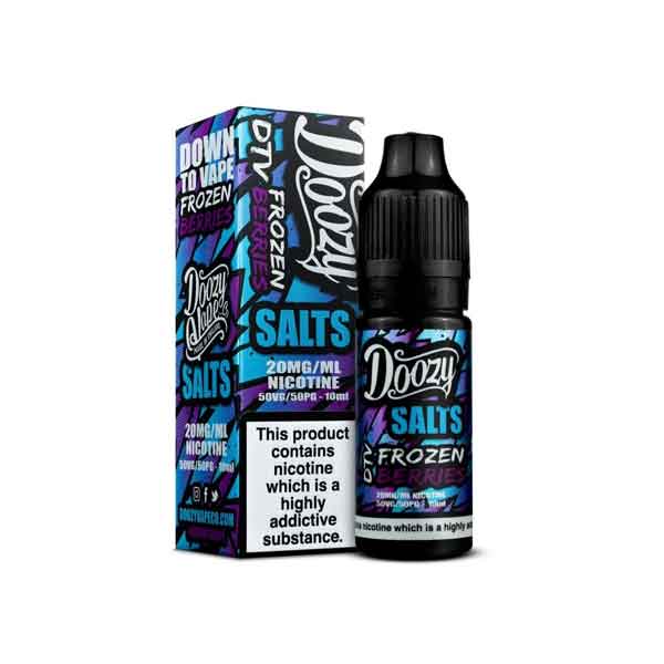 Doozy Vape Co Nic Salt Frozen Berries nic salt e-liquid