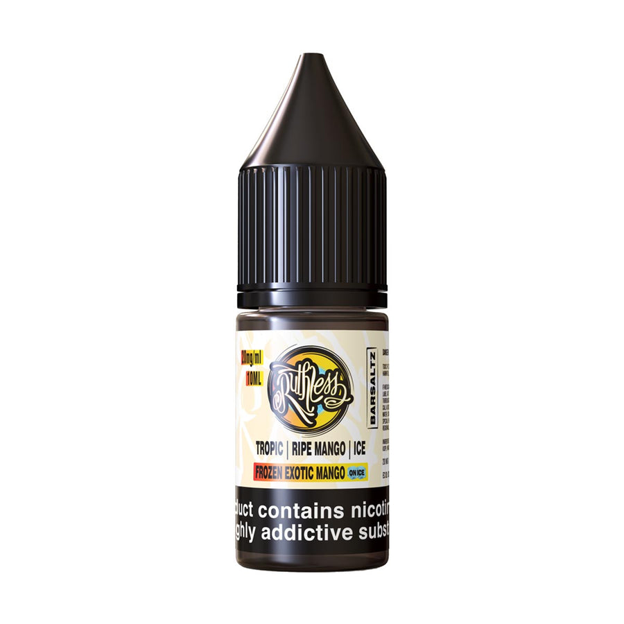 Ruthless Bar Saltz Frozen Exotic Mango On Ice nic salt e-liquid