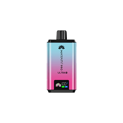 Hayati 25K Fruit Bomb Straw Watermelon Bubblegum dual flavour pod kit