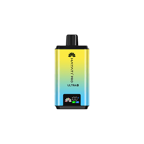 Hayati Pro Ultra 25000 Puffs Fruit Twist rechargeable pod kit with tangy fruit design