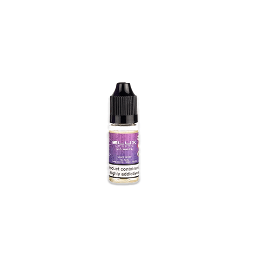 Elux Nic Salt Grape Berry 10ml 20mg e-liquid dark Concord grape mixed berry warm