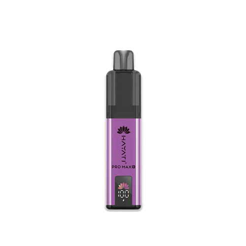 Hayati Pro Max Plus 6000 Puffs Grape GB compact dark grape gummy bear pod kit