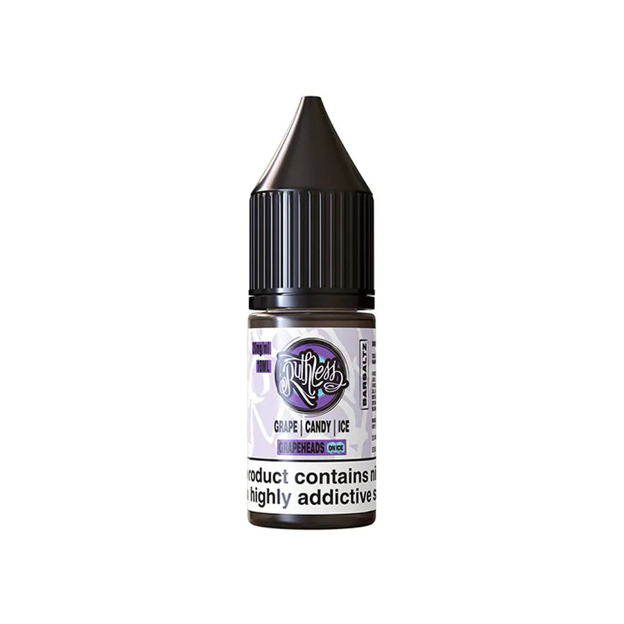 Ruthless Bar Saltz Grape Heads on Ice nic salt e-liquid