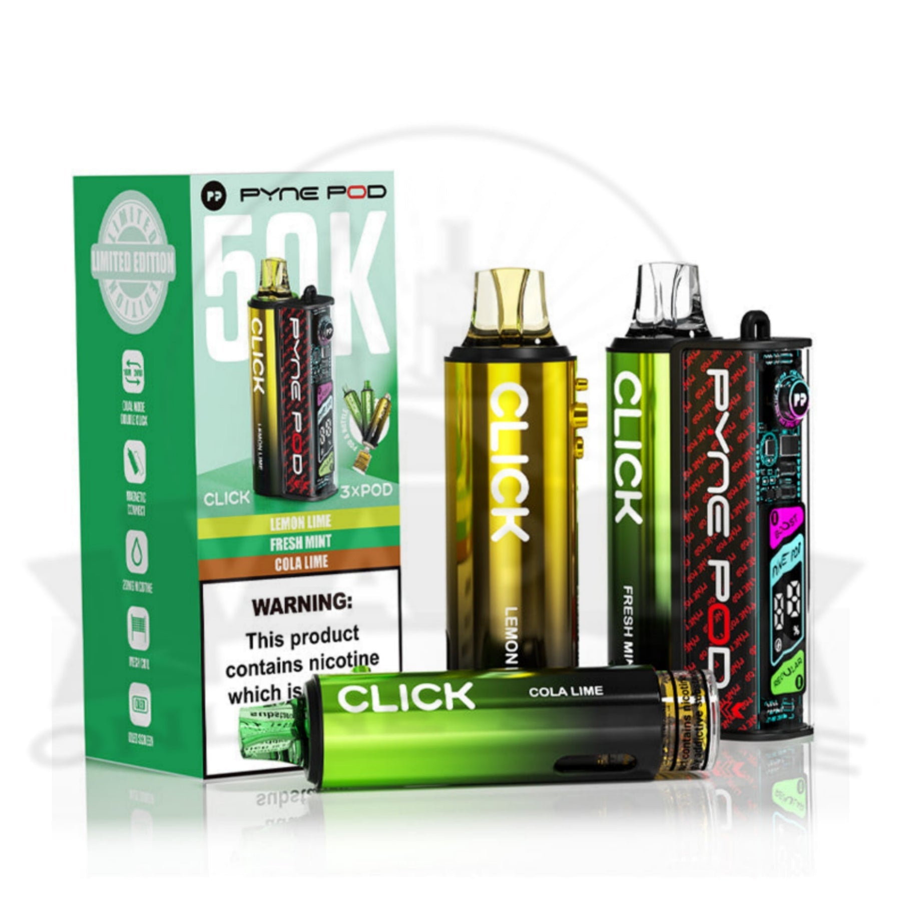 Pyne Pod Click 50K Green Edition UK