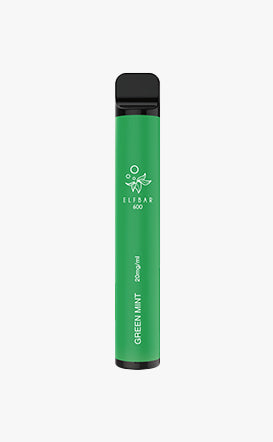 Elf Bar GREEN MINT 600 Puffs - Vape 7 Store