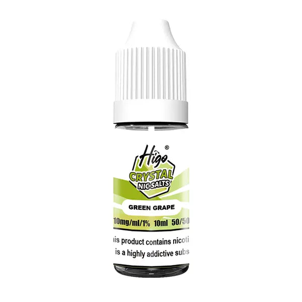 Higo Nic Salt Crystal Green Grape UK