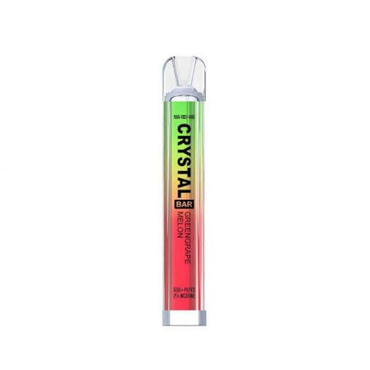 Crystal Bar Green Grape Melon 600 Puffs - Vape 7 Store