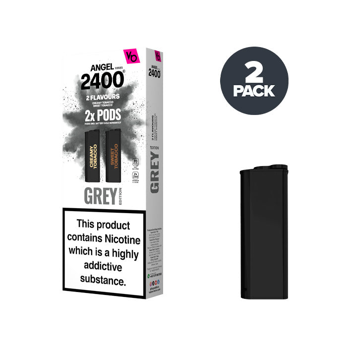 Vapes Bars Angel 20K Grey prefilled pod vape kit