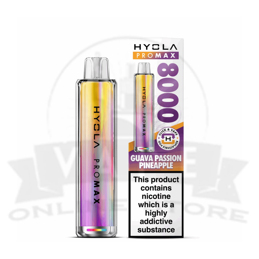 Hyola Pro Max 8000 Guava Passion Pineapple UK