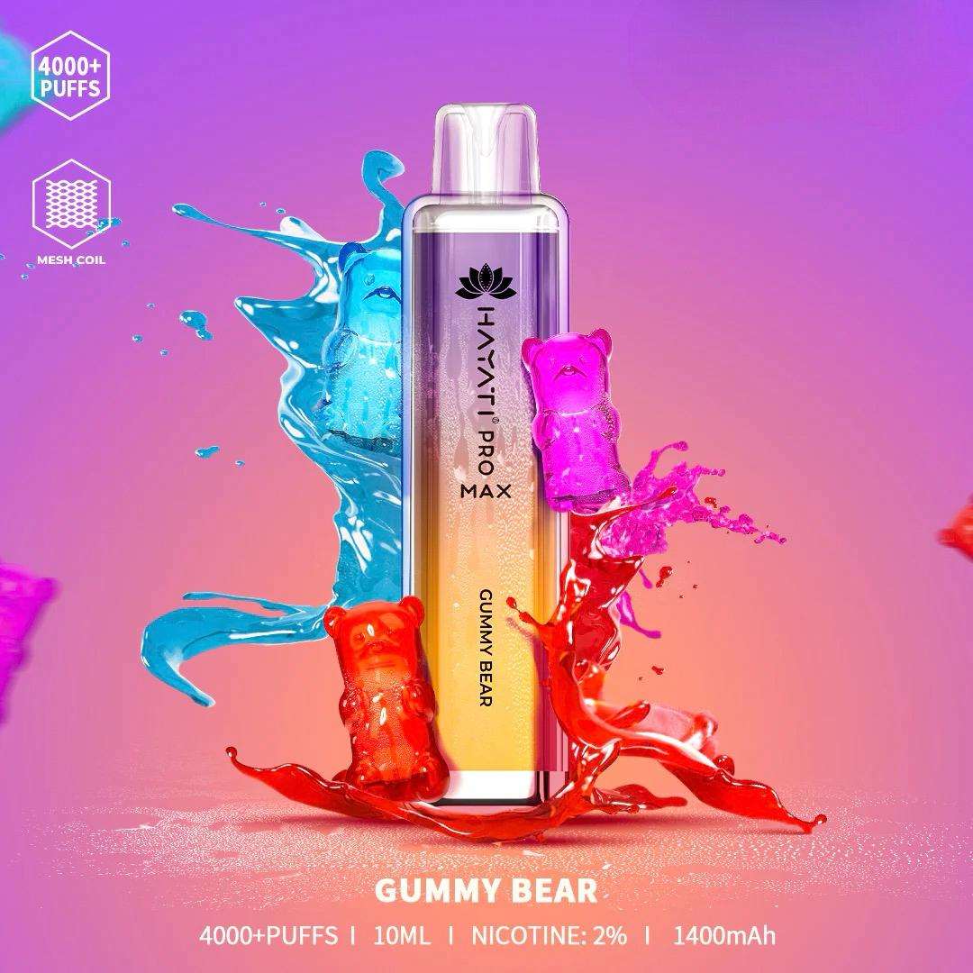 Hayati pro max Gummy Bear 4000 Puffs - Vape 7 Store