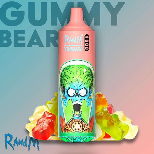 R&M Gummy Bear 9000 Puffs - Vape 7 Store