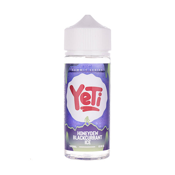 Yeti 100ml Shortfill Honeydew Blackcurrant Ice Summit shortfill e-liquid