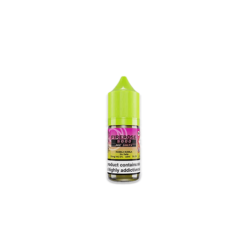 Elux Nic Salt Hubbla Bubbla 10ml 20mg e-liquid bottle warm pink bubblegum candy