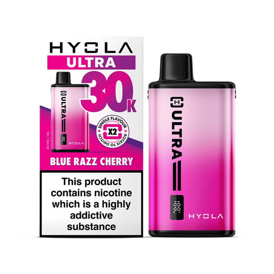 Hyola Ultra 30K Blue Razz Cherry UK