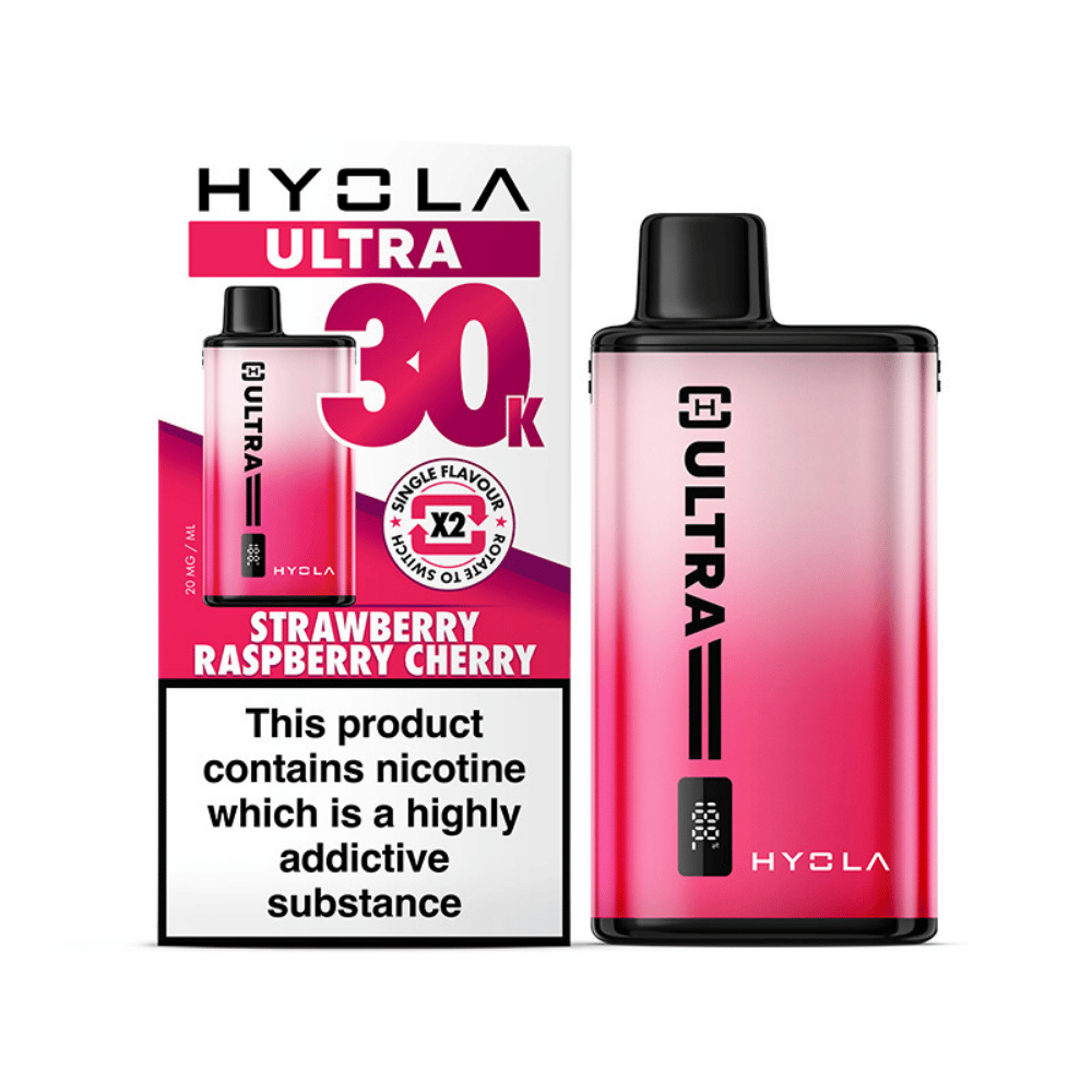 Hyola Ultra 30K Strawberry Raspberry Cherry UK