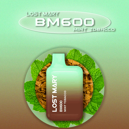 Lost Mary Mint Tobacco 600 Puffs - Vape 7 Store