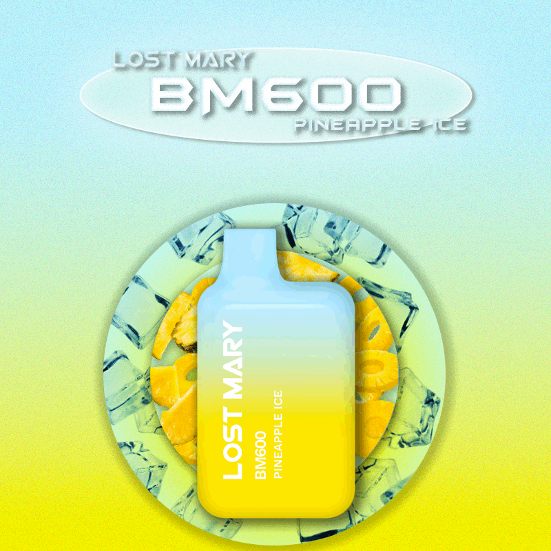 Lost Mary Pineapple Ice 600 Puffs - Vape 7 Store