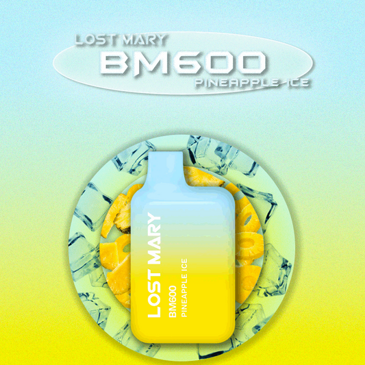 Lost Mary Pineapple Ice 600 Puffs - Vape 7 Store