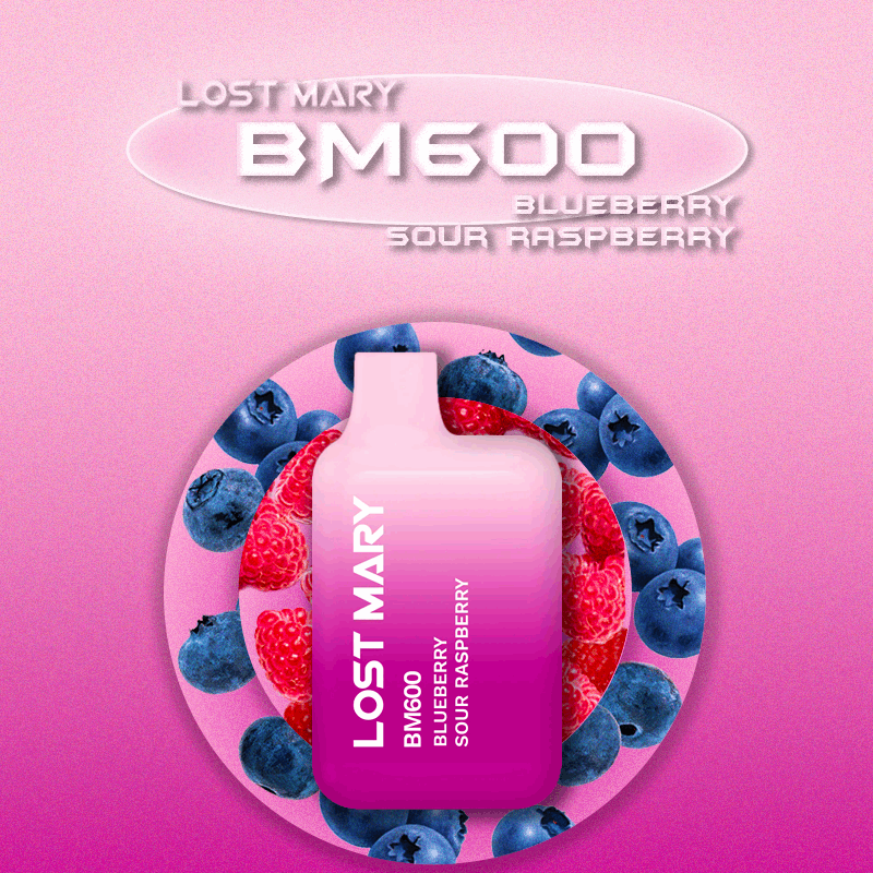 Lost Mary Blue Sour Raspberry 600 Puffs - Vape 7 Store