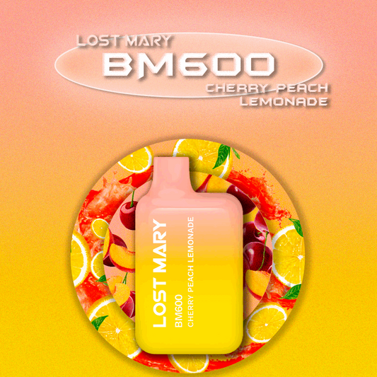 Lost Mary Cherry Peach Lemonade 600 Puffs - Vape 7 Store