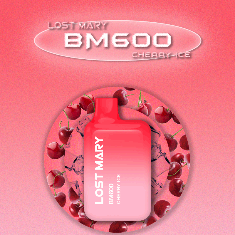 Lost Mary 600 Puffs Cherry Ice - Vape 7 Store