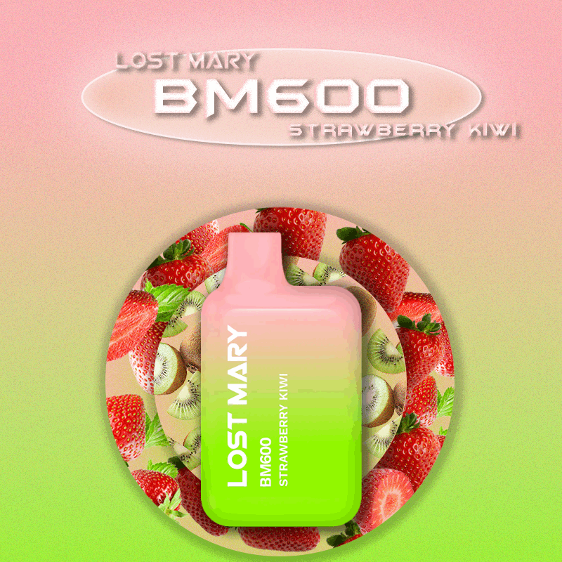 Lost Mary 600 Puffs Strawberry Kiwi - Vape 7 Store