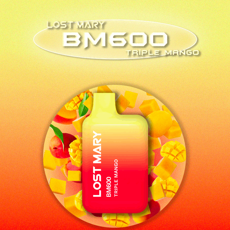 Lost Mary Triple Mango 600 Puffs - Vape 7 Store