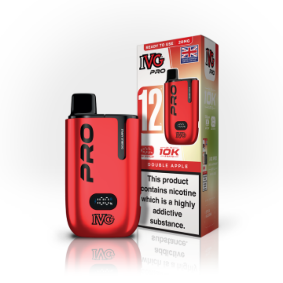 IVG Pro 12 Double Apple prefilled pod vape kit