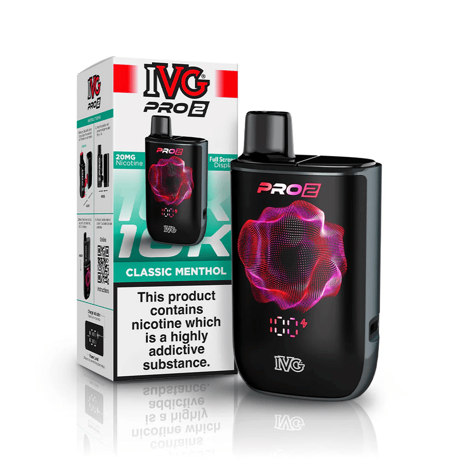 IVG Pro 2 Classic Menthol prefilled pod vape kit