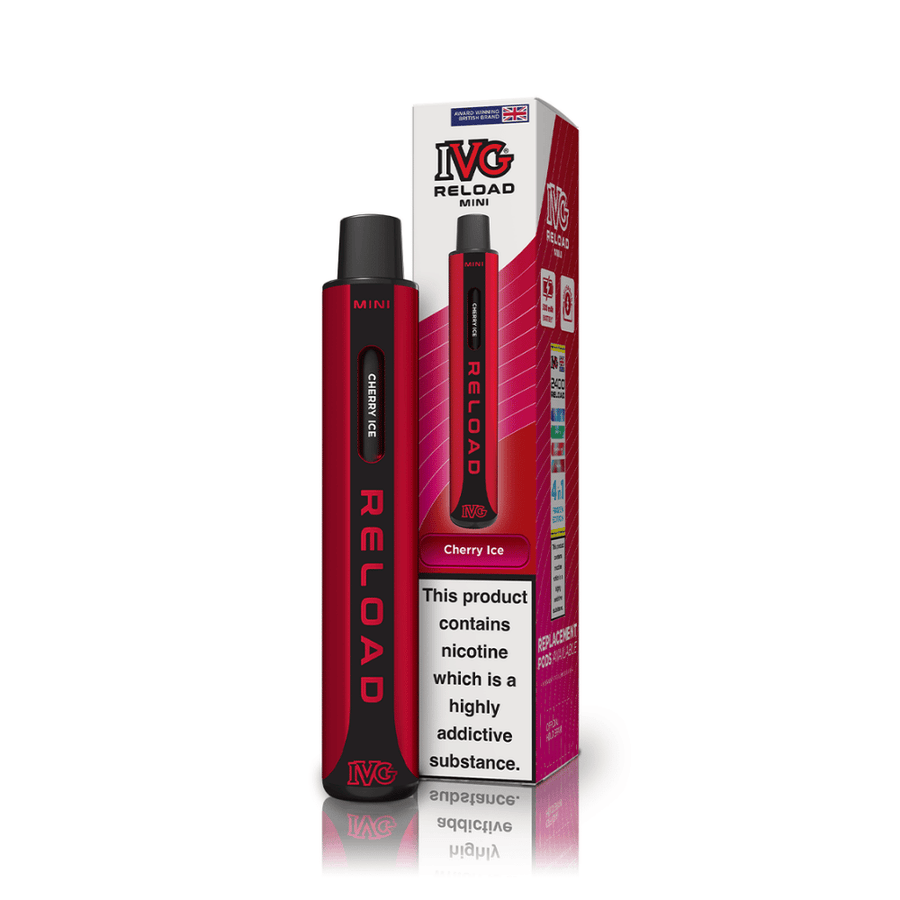 IVG Reload Mini Cherry Ice prefilled pod vape kit