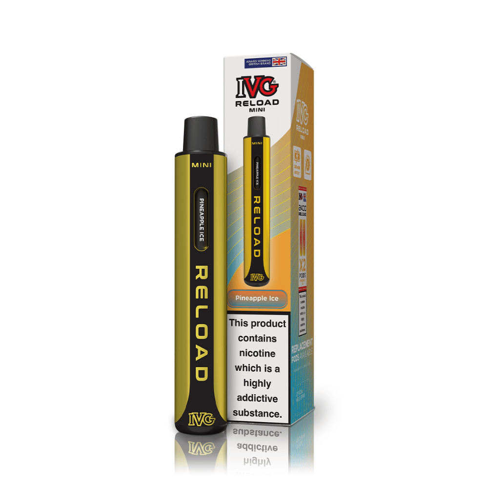 IVG Reload Mini Pineapple Ice prefilled pod vape kit