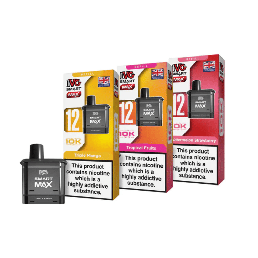 IVG Smart Max 10K Mixed Berries prefilled pod vape kit