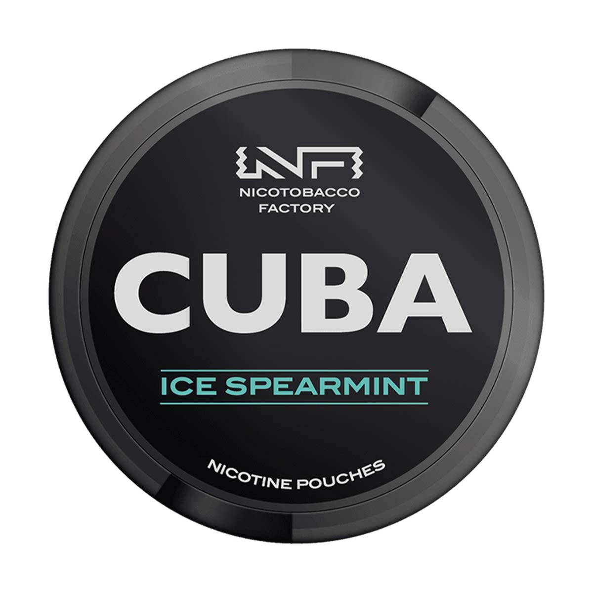 Cuba Nicotine Pouches Ice Spearmint Black Snus nicotine pouches