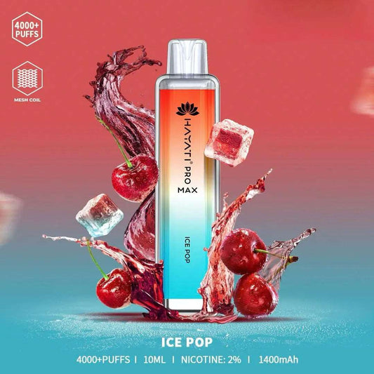 Hayati pro max Ice Pop 4000 Puffs - Vape 7 Store