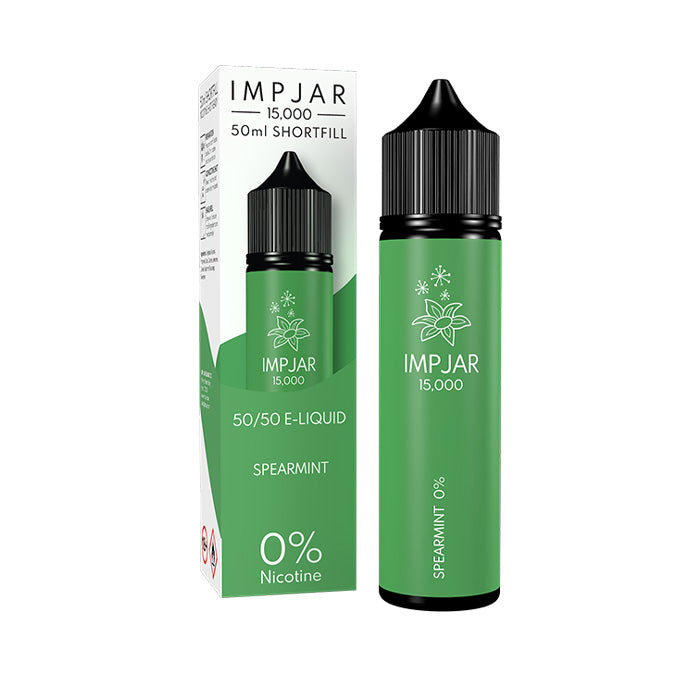 Imp Jar 50ml Shortfill Spearmint shortfill e-liquid