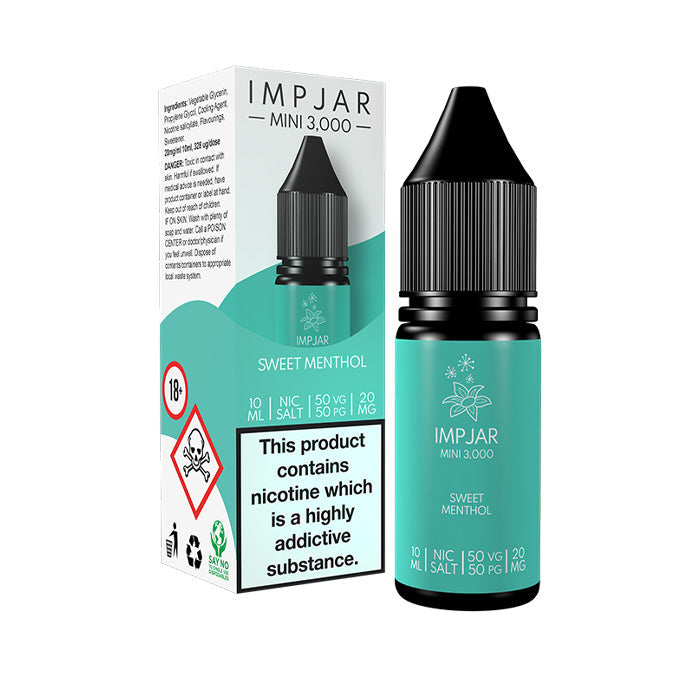 Imp Jar Nic Salt Sweet Menthol nic salt e-liquid