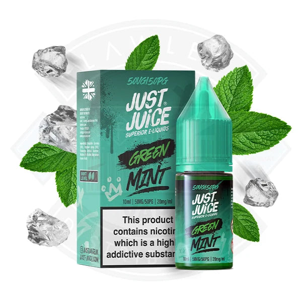 Just Juice Nic Salt Green Mint UK