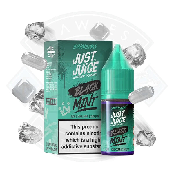 Just Juice Nic Salt Black Mint UK